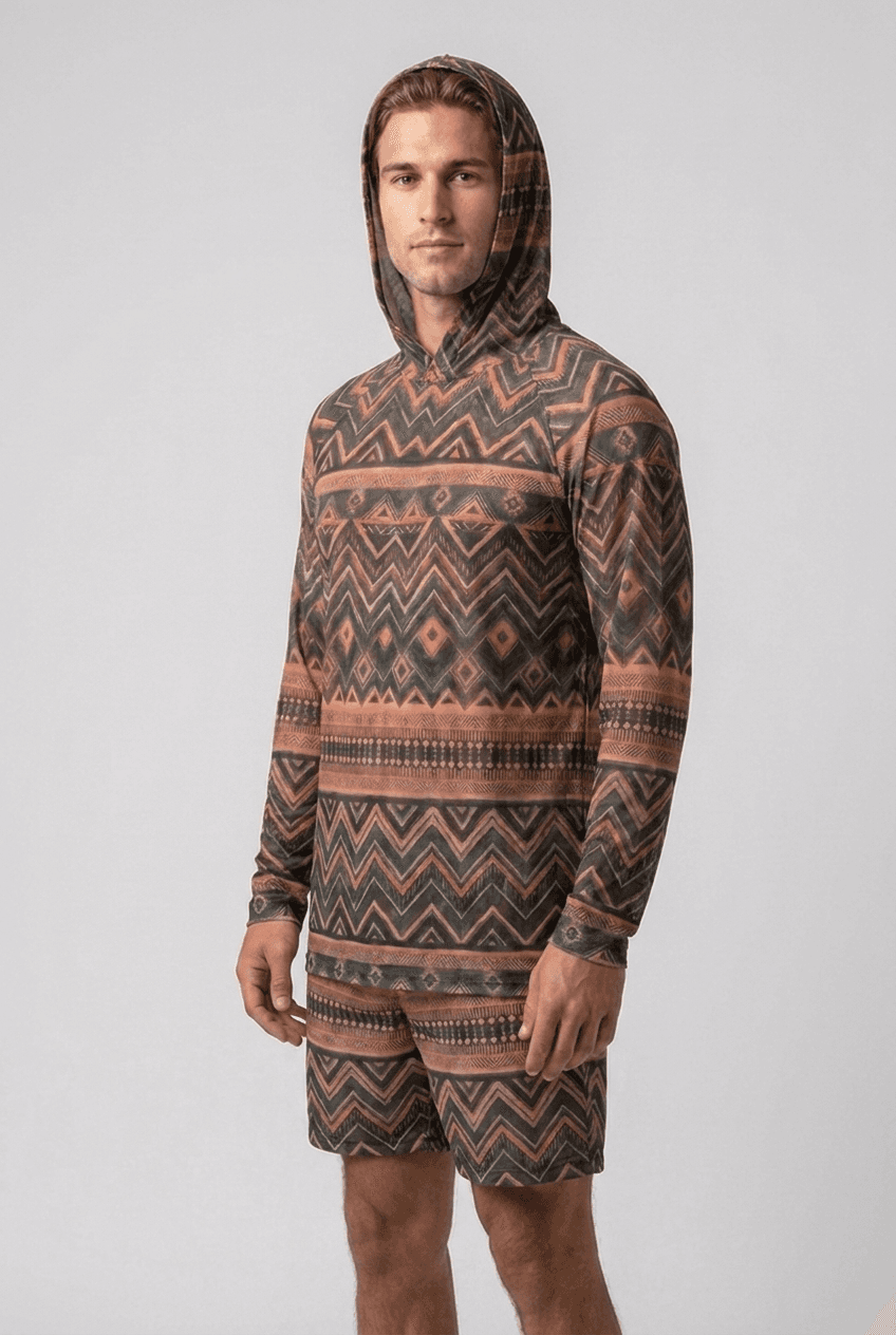 Sahara Men (лонгслив с капюшоном) — ракурс 2